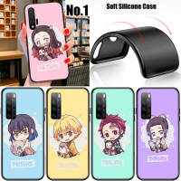 XMX35 Demon Slayer Kimetsu no Yaiba Cute อ่อนนุ่ม High Quality ซิลิโคน TPU Phone เคสโทรศัพท์ ปก หรับ Huawei Nova 7 SE 5T 4E 3i 3 2i 2 Mate 20 10 Pro Lite Honor 20 8x