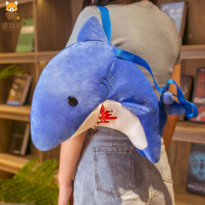 [COD] New Ocean Series Shark Backpack ทารกและเด็กการค้าต่างประเทศกระเป๋าเป้สะพายหลัง