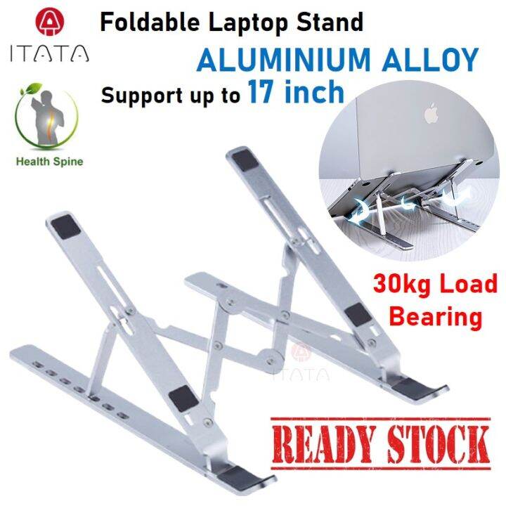 [Aluminium Alloy] Foldable Laptop Stand Support Bracket Laptop Holder