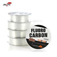 [HUYE Outdoor Store] Fluorocarbon เคลือบสายตกปลา Super Strong ไนลอนปลาคาร์พ Smooth Lines 300M 0.30 0.50Mm 30 45LB ฤดูหนาว Fish