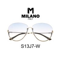 Milano Sunglass แว่นตากันแดด แว่นกันแดด ใส่ได้ทั้งชายและหญิง รหัส S13J7-W  พร้อมส่ง ราคาพิเศษ *