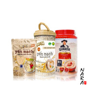 Yến Mạch Quaker Nguyên Chất túi 1Kg hộp 600gr