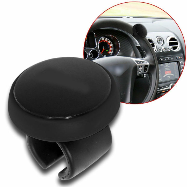 car-truck-steering-wheel-silicone-booster-handle-spinner-knob-ball-black-driving-turning-helper-for-rv-camper-trucks-lorry