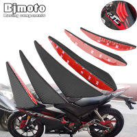 Motorcycle Front Winglet Fairing Side Wing Windshield Air Deflector Aerodynamic Wing Kit Spoiler for BMW Yamaha Honda Suzuk