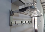 Máng Khăn Tầng Đa Năng INOX 304 - Máng Khăn Xếp