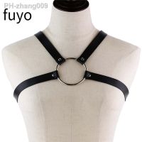 Punk Gothic Vintage Harness Bondage Cage Corset Body Leather Bra Necklace For Women 2021 Fashion Cosplay Jewelry