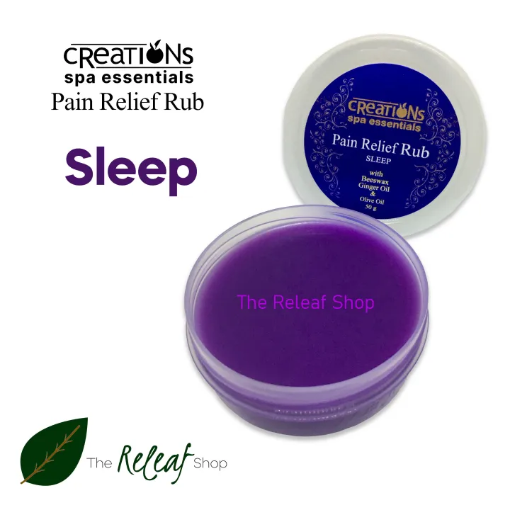 Creations Spa Essentials Pain Relief Rub Sleep Lazada PH
