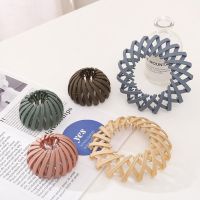 Lazy Birds Nest Hair Pin Korean Ball Hair Ornaments Bird Nest Hair Tie Lazy Hairpin Plate Hair Tie High Ponytail Fixed Grab Clip