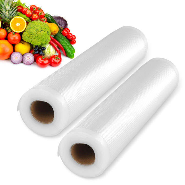 2 Rolls Vacuum Food Sealer Rolls,PaNt Vacuum Food Sealer Bags 25cm x
