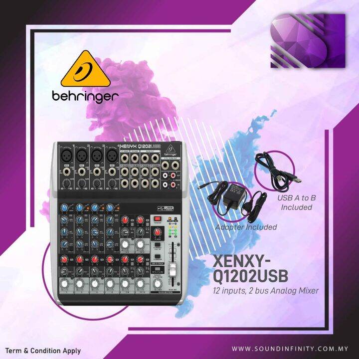 Behringer Xenyx Q1202USB Premium Mixer User Guide Manual, 41 OFF