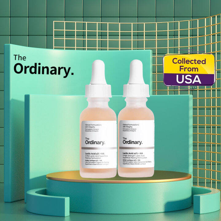 The Ordinary Lactic Acid 10 + HA 2 & Lactic Acid 5 + HA Superficial