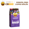 Cà phê robusta thương hiệu cohon 250g. robusta coffee 250g sản xuất từ cà - ảnh sản phẩm 1