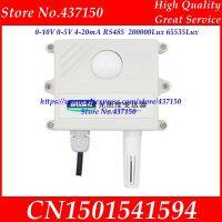 Light Sensor 0-10V 0-5V RS485 200000Lux 65535Lux อุตสาหกรรม Intensity Illumination Acquisition Transmitter จอแสดงผล LCD