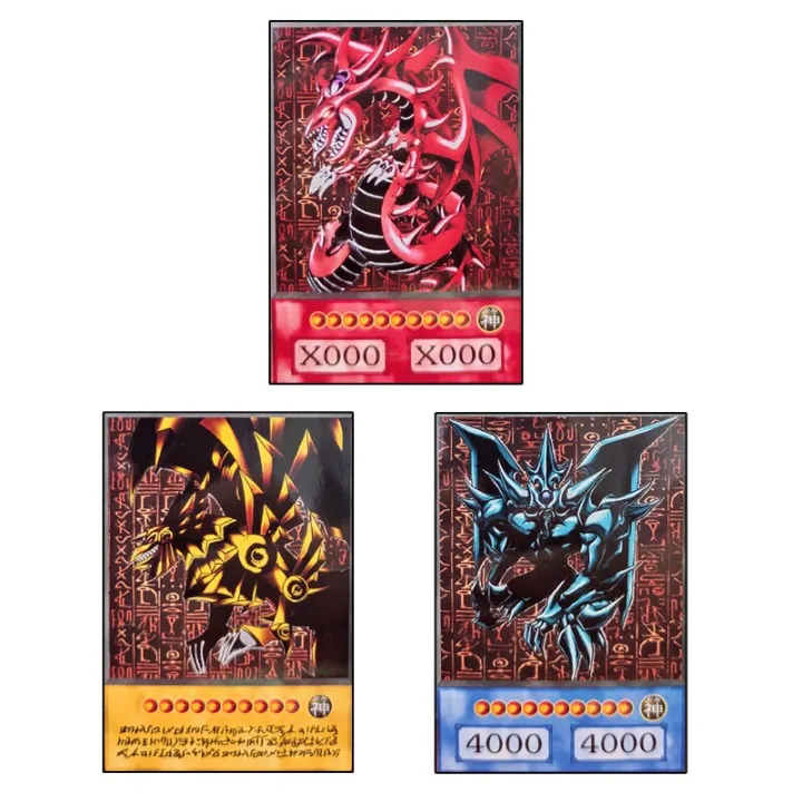 Yu-Gi-Oh! Anime Style Duel Monsters Blue-Eyes White Dragon Exodia Black  Magician Yugioh Game Collection Cards Toys | Lazada PH