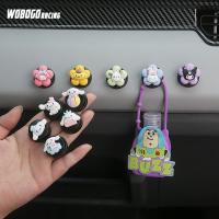 Kawaii Sanrioes Anime Kuromi Cinnamoroll ของฉัน Melody รถ Hooks Organizer Storage Hanger หูฟัง Key Storage Auto Accessories ของขวัญ