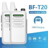 J93วิทยุสื่อสาร Baofeng BF-T20 2ชิ้น,วิทยุอัปเกรด BF-888S UHF 400-470Mhz ชุดวิทยุแบบพกพา Pofung Bf888s 888S วิทยุยูเอสบีที่ชาร์จความเร็วสูง