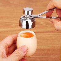 ○ Egg opener single layer multi-purpose steamed eggs hotel restaurant home kitchen gadgets stainless steel egg opener