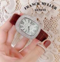 นาฬิกาข้อมือ Frank Muller  - นาฬิกาสายหนัง ฝาหลังลงน็อต 4 ตัวแน่นหนา - ขนาดหน้าปัด 30 mm  สินค้ามีถ่าน ผ้าเช็ด ถุงผ้าแถมให้นะคะ