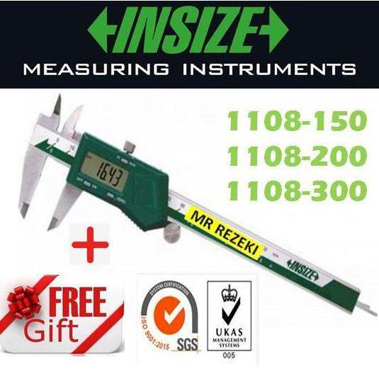 INSIZE Digital Caliper 1108150 1108200 1108300 Lazada
