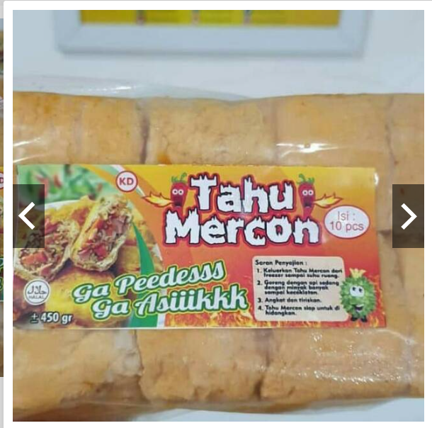 Tahu Mercon Lazada Indonesia