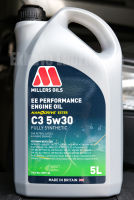 น้ำมันเครื่อง Millers Oils EE Performance C3 5W30 ขนาด 5 ลิตร เบนซิน/ดีเซล