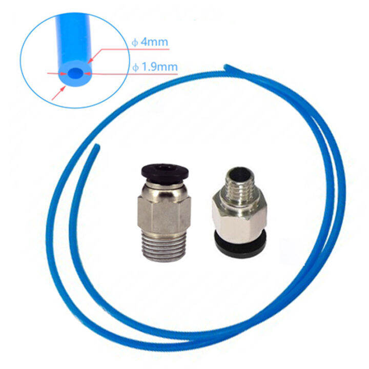 Unvug Upgraded Ender 3 PTFE Teflon Bowden Tube With Improved PC4M6