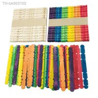 ☁❀△ Ice-lolly Stick 50Pcs/Set Attractive DIY Wood Multi-purpose Handicraft Making Ice Sucker Stick Craft Tools