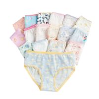 (TER)18Pc/Lot Soft Comfortalbe Baby Girls Underear Cotton Panties for Girls Kids Short Briefs