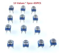 100R-1M Potentiometer 65PCS=13values *5pcs RM065 Adjustable Resistor Kit SET 101 201 501 102 202 502 103 10K 203 503 104 Pack