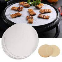 100Pcs Round Baking Sheet 15cm/20cm/23cm Parchment Paper Rounds Dual-Sided Wax Parchment Circles Barbecue Cookie Cooking Tool Bag Accessories