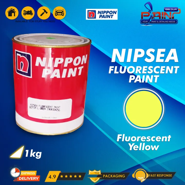 Nippon Paint Cat Duco Nipsea Fluorescent / Stabilo Yellow Lazada