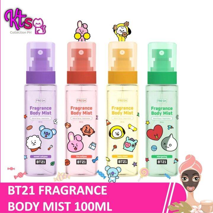 FRESH BT21 Fragrance Body Mist 100ml Lazada PH