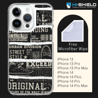 HI-SHIELD Stylish เคสใสกันกระแทก iPhone รุ่น Street2 [เคส iPhone14][เคส iPhone13]