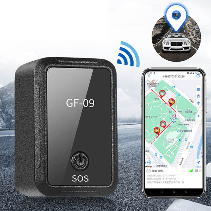 GF09 Car Base Station Locator+WiFiIP Address With APP Remote Recording ...