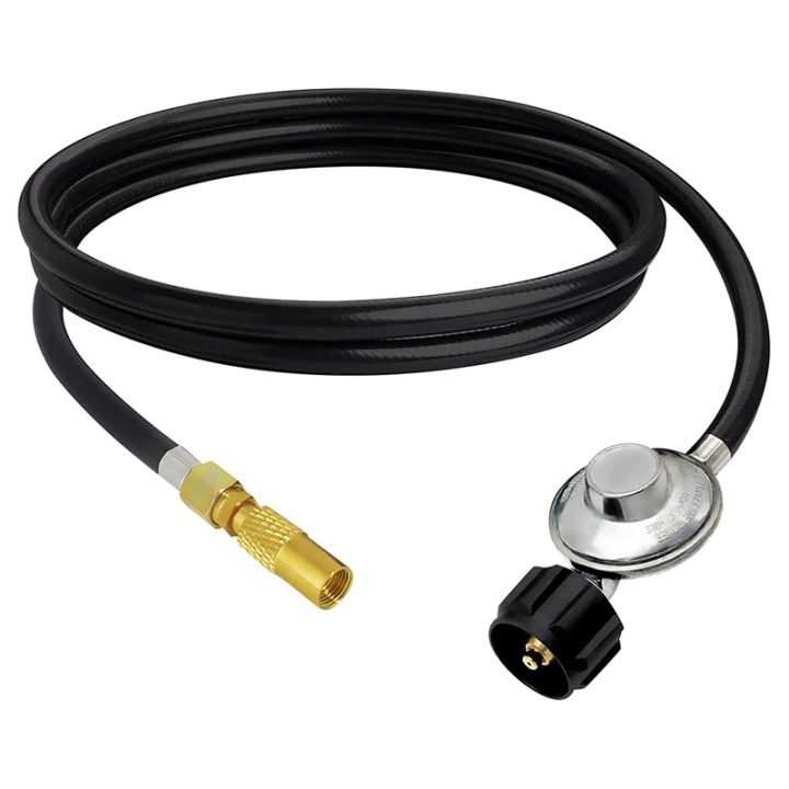 5ft Propane Adapter Hose And Regulator Replacement Kit For Coleman Roadtrip Grills Qcc1 Low