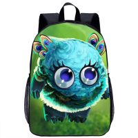 【LZ】◎✸  Rayman Legends Mochila Meninas Meninos Mochila Escolar Cool Cartoon 3D Print Adolescente Viagem Laptop Bag 17in Schoolbag School Season