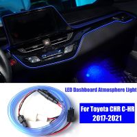 【CC】 Car Interior Dashboard Central Atmosphere Wiring Strip Ambient Lamp for CHR C-HR 2017-2021