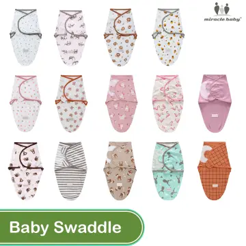 Baby Swaddle Blanket Wrap for Newborn & Infant, 0-3 Months 100% Breathable  Cotton Swaddlers Sleep Sack with Adjustable Wings - China Swaddle and Baby  Swaddle price