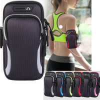 ปลอกแขนกีฬากันน้ำสำหรับ IPhone Pro Max สำหรับ Samsung สำหรับ Huawei 6.5 "Universal Sport เคสโทรศัพท์ Arm Band Running-Naoei