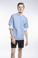 ESP เสื้อทีเชิ้ตลายเฟรนช์ชี่ ผู้ชาย สีฟ้า | Frenchie T-Shirt | 3730