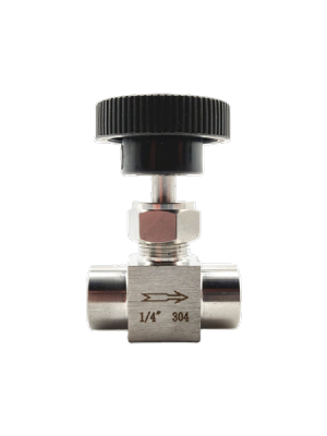 Free Shipping 1/8" 1/4" 3/8" 1/2" BSP Equal female Thread SS 304 Stainless Steel Flow Control shut off Needle Valve