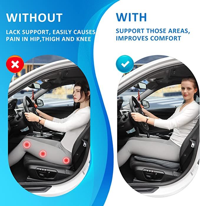 Dreamer Car Lumbar Support Pillow for Car- Memory Foam Car