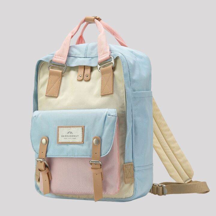Doughnut Macaroon Backpack Classic and Mini Backpack School Bag