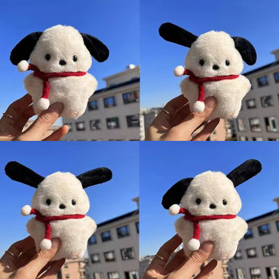 Pochacco จี้กระเป๋ากระเป๋าจี้พวงกุญแจที่นุ่มการ์ตูน Sanrio ของขวัญตุ๊กตาคู่นักเรียนสุดสร้างสรรค์