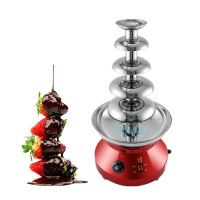 เครื่องทําช็อกโกแลตฟองดูว์{ Chocolate Fondue Fountain 5 ชั้น