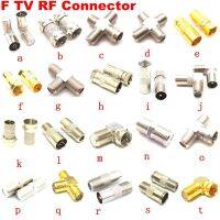 【CW】¤⊕₪  1 pcs Coaxial Angle/Straight F Male/Female to TV /F  SAT F-TYPE