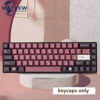 GMK Clone Bingsu 129คีย์ PBT ข้อความเหมือนกับเชอร์รี่รายละเอียดระเหิดย้อมย่อยสำหรับ61 64 84 104 108เค้าโครงแป้นพิมพ์กล