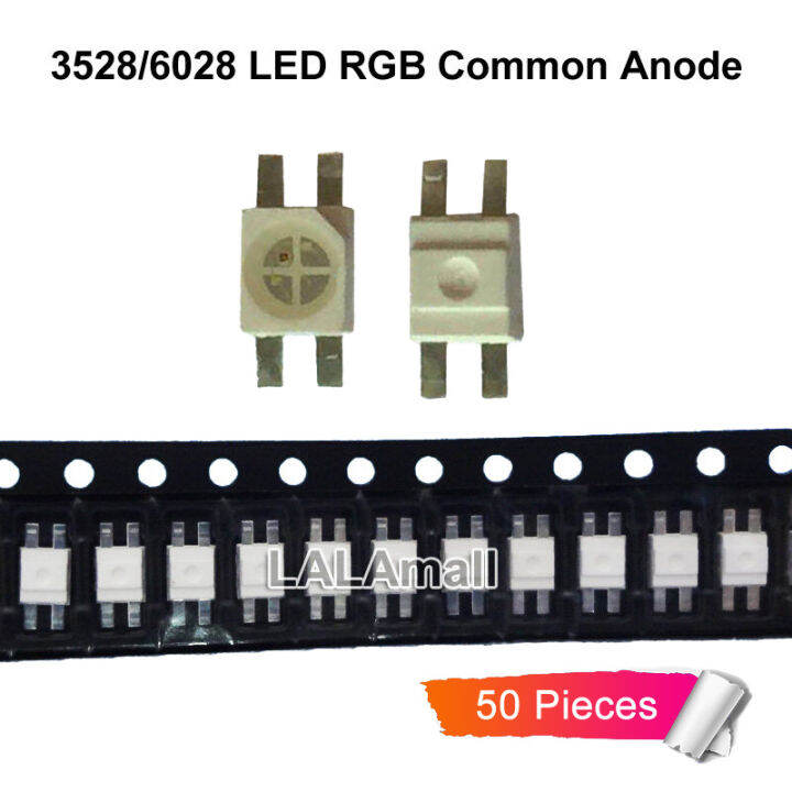 Pcs Lot Rgb Smd Led Ma W Feet Light Emitting Diode