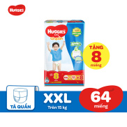 Bỉm - Tã Quần Huggies Dry Bịch Siêu Đại Size M74 L68 XL62 XXL56