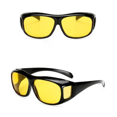 Anti-Glare Night Vision Driver Goggles Fashion Sunglasses Cycling Goggles Night Driving Enhanced Light Glasses Car Accessries Goggles
